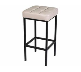 Стул «Камелот» ДП 2-07, кожзам «Линкольн бежевый», каркас черный матовый | Интернет магазин мебели и декора LifeDekor