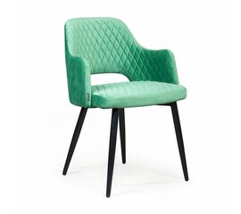 Стул с подлокотниками William,бархат нефритовый | Интернет магазин мебели и декора LifeDekor