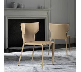 Стул Austin, кожа нуга | Интернет магазин мебели и декора LifeDekor