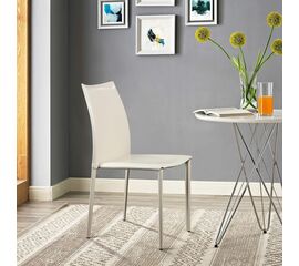 Стул Rolf, кожа бежевый | Интернет магазин мебели и декора LifeDekor