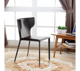 Стул Austin, кожа коричневый | Интернет магазин мебели и декора LifeDekor