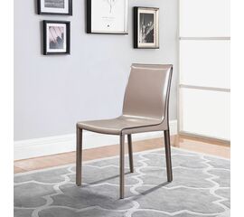 Стул Barrie, кожа капучино | Интернет магазин мебели и декора LifeDekor
