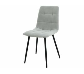 Стул «Чили», микровелюр Вивальди 06, каркас черный | Интернет магазин мебели и декора LifeDekor