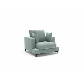 Oscar кресло рогожка голубой | Интернет магазин мебели и декора LifeDekor