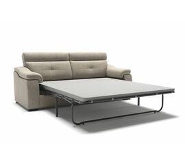 Boston диван-кровать прямой замша серый | Интернет магазин мебели и декора LifeDekor