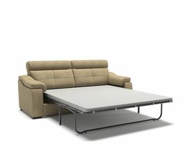 Boston NEW диван-кровать прямой замша бежевый | Интернет магазин мебели и декора LifeDekor
