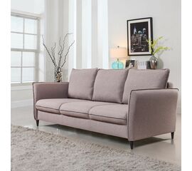 Hans диван-кровать прямой с подлокотниками рогожка серый | Интернет магазин мебели и декора LifeDekor