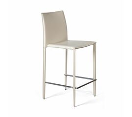 Стул полубарный Rolf, кожа бежевый | Интернет магазин мебели и декора LifeDekor