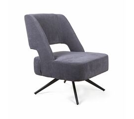 Кресло Molly, ткань серый | Интернет магазин мебели и декора LifeDekor