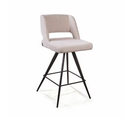 Стул полубарный Molly, ткань бежевый | Интернет магазин мебели и декора LifeDekor