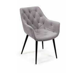 Стул Archi, бархат светло-серый 26, опора конус | Интернет магазин мебели и декора LifeDekor