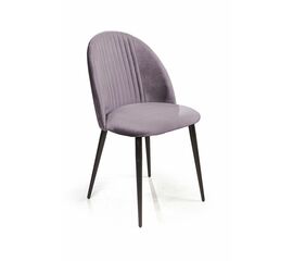 Стул Franco, бархат светло-серый 26 | Интернет магазин мебели и декора LifeDekor