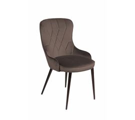 Стул Leonardo, бархат антрацит 14 | Интернет магазин мебели и декора LifeDekor