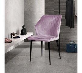 Стул Berg, бархат сиреневый 17 | Интернет магазин мебели и декора LifeDekor