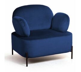 Кресло Dandy бархат синий 29 | Интернет магазин мебели и декора LifeDekor