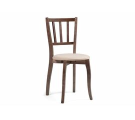 Стул деревянный Айра орех / ткань 130 | Интернет магазин мебели и декора LifeDekor