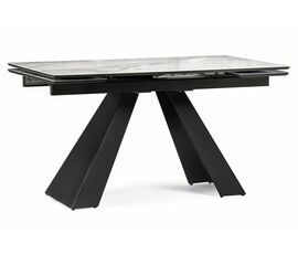 Стол Торвальд белый мрамор / черный | Интернет магазин мебели и декора LifeDekor