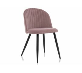 Стул Gabi 1 light purple / black | Интернет магазин мебели и декора LifeDekor