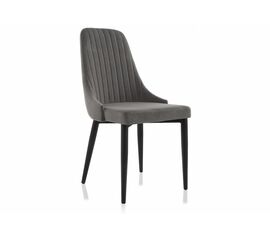 Стул Kora dark gray / black | Интернет магазин мебели и декора LifeDekor