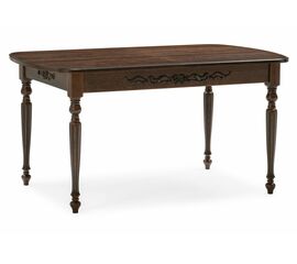 Стол деревянный Бевье орех темный / орех | Интернет магазин мебели и декора LifeDekor