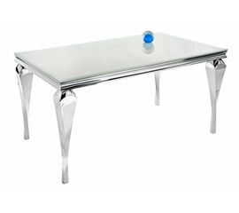 Стол стеклянный Flavia | Интернет магазин мебели и декора LifeDekor