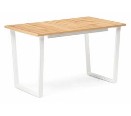 Стол деревянный Лота Лофт 120 25 мм дуб вотан / белый матовый | Интернет магазин мебели и декора LifeDekor