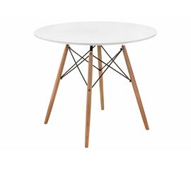 Стол деревянный Table 80 white / wood | Интернет магазин мебели и декора LifeDekor