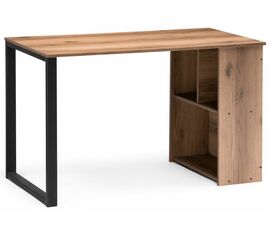 Стол Битти Лофт дуб делано темный / черный матовый | Интернет магазин мебели и декора LifeDekor