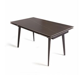 Стол раскладной Buren (140+30+30) керамика черный | Интернет магазин мебели и декора LifeDekor