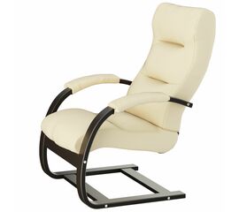 Кресло для отдыха Аспен, экокожа Дунди 112, каркас венге | Интернет магазин мебели и декора LifeDekor