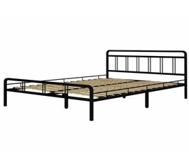 Кровать КМД 8 Леон 160 черная | Интернет магазин мебели и декора LifeDekor