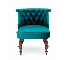 Кресло Бархат (темный тон / 23 - изумрудный) | Интернет магазин мебели и декора LifeDekor