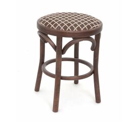 Табурет Венский мягкий (темный тон, ткань 3 brown) | Интернет магазин мебели и декора LifeDekor