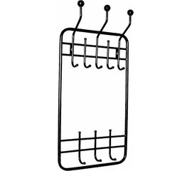 Вешалка настенная ТС-2М (Черный) | Интернет магазин мебели и декора LifeDekor