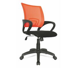 Офисное кресло Формула с оранжевой спинкой из сетки | Интернет магазин мебели и декора LifeDekor