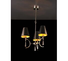 Люстра арт. 3014 (Е14, 3х40W) Черный | Интернет магазин мебели и декора LifeDekor