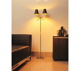 Напольная лампа арт. 5016 (Е14, 2х40W) Черный | Интернет магазин мебели и декора LifeDekor
