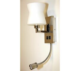 Настенная лампа арт. 1191 (Е14, 1х40W) Белый | Интернет магазин мебели и декора LifeDekor