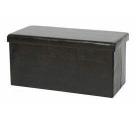 Пуф складной ПФ-10 (Черный) | Интернет магазин мебели и декора LifeDekor