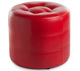Пуф круглый ПФ-7 (Красный) | Интернет магазин мебели и декора LifeDekor