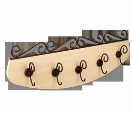 Вешалка Грация 850 (кор.муар/дуб молочный) | Интернет магазин мебели и декора LifeDekor