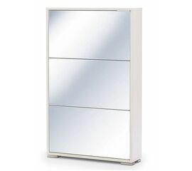 Обувница ВИВА-3 (Белый/Белое стекло) | Интернет магазин мебели и декора LifeDekor