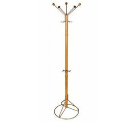 Вешалка напольная Стелла-1-ДД (Бук) | Интернет магазин мебели и декора LifeDekor