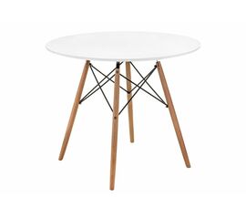 Стол деревянный Table 90 white / wood | Интернет магазин мебели и декора LifeDekor