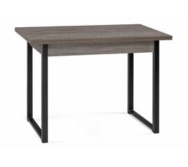 Стол деревянный Форли 110(170)х67х77 рошелье / черный матовый | Интернет магазин мебели и декора LifeDekor