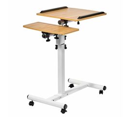 Стол многофункциональный Palma 60x40x62-96см, светлое дерево, белый | Интернет магазин мебели и декора LifeDekor