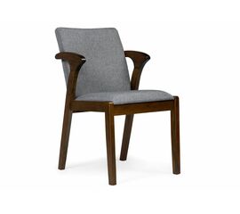 Стул деревянный Artis cappuccino / grey | Интернет магазин мебели и декора LifeDekor