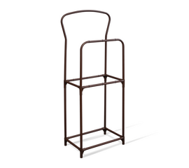 Вешалка для костюма SHT-SUR-3 Sheffilton (коричневый муар/коричневый) | Интернет магазин мебели и декора LifeDekor