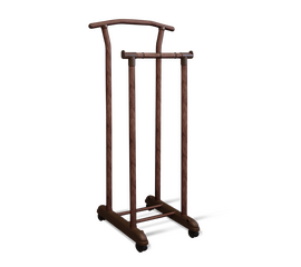 Вешалка для костюма SHT-SUR-5 Sheffilton (темный орех/коричневый) | Интернет магазин мебели и декора LifeDekor