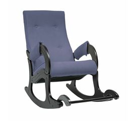 Кресло-качалка  Модель 707 (Verona Denim Blue/венге) | Интернет магазин мебели и декора LifeDekor